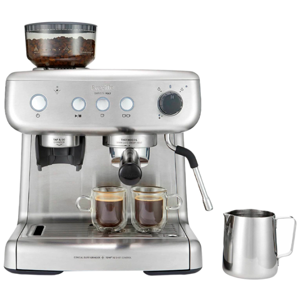 Espressor Breville CF126X-01 Серебряный 1450 Вт, 2.8 л, Термоблок photo 4