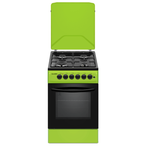 Aragaz Bauer TE 5640 GRI Green Tipul plitei: Pe gaz, 58 l, Tipul cuptorului: Electric photo 1
