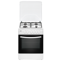 Aragaz Bauer TE 6640 WIF White Tipul plitei: Pe gaz, 70 l, Tipul cuptorului: Electric
