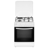 Aragaz Bauer TE 6631 WI White Tipul plitei: Pe gaz, 65 l, Tipul cuptorului: Electric