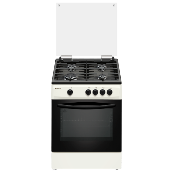 Aragaz Bauer TG 6640 BEBLCG Beige Tipul plitei: Pe gaz, 70 l, Tipul cuptorului: Pe gaz photo 1