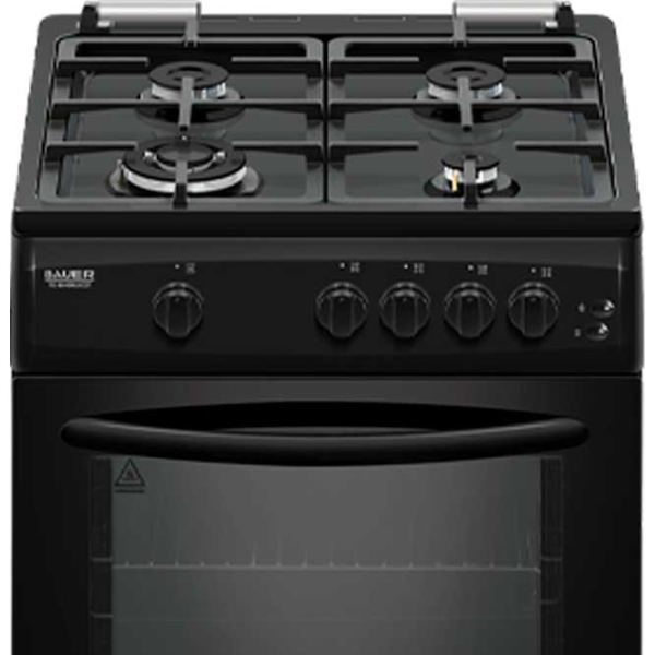 Aragaz Bauer TG 6640 BLICGT Black Tipul plitei: Pe gaz, 70 l, Tipul cuptorului: Pe gaz photo 2