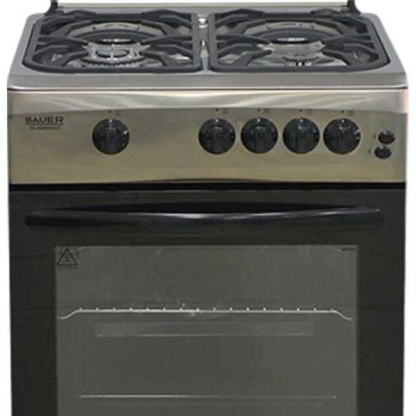 Плита Bauer TG 6640 IICG Нержавеющая сталь Тип плиты: Газовая, 70 л, Тип духовки: Газовая photo 2