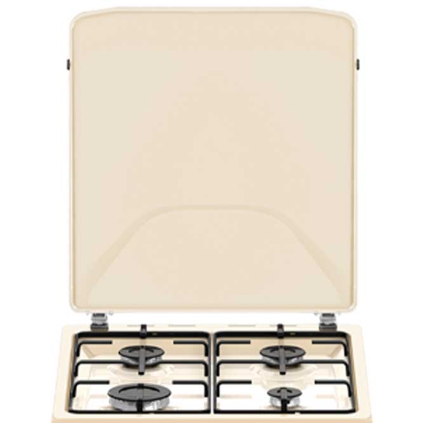 Aragaz Bauer TG 5640 BEI Ivory Tipul plitei: Pe gaz, 58 l, Tipul cuptorului: Pe gaz photo 3