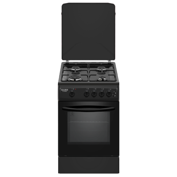 Aragaz Bauer TG 5640 BLI Black Tipul plitei: Pe gaz, 58 l, Tipul cuptorului: Pe gaz photo 1