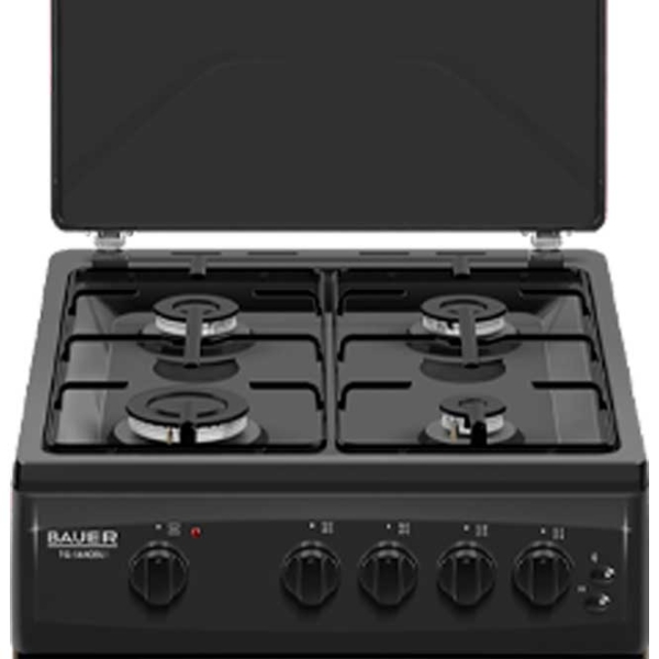 Aragaz Bauer TG 5640 BLI Black Tipul plitei: Pe gaz, 58 l, Tipul cuptorului: Pe gaz photo 4