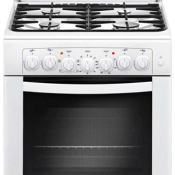 Aragaz Gefest 6102-02 0300 White Tipul plitei: Pe gaz, 55 l, Tipul cuptorului: Electric photo 2