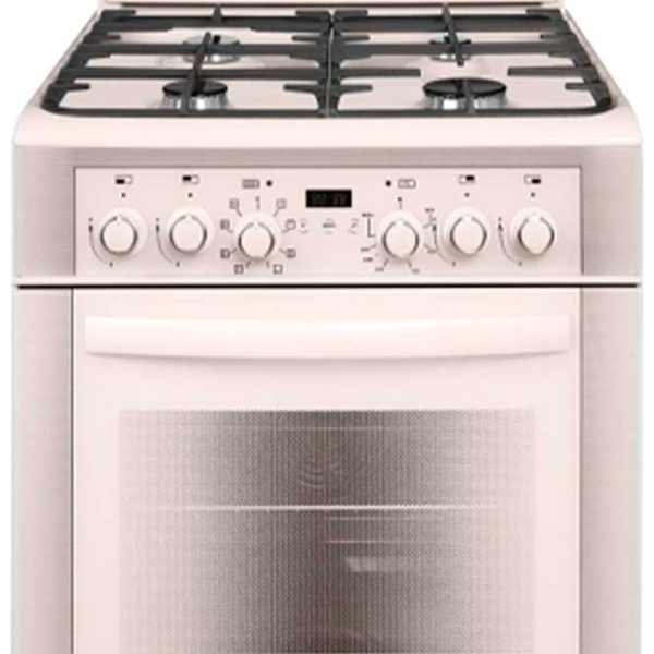 Aragaz Gefest 6302-04 0267 Cream Tipul plitei: Pe gaz, 55 l, Tipul cuptorului: Electric photo 2