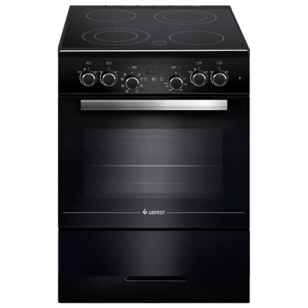 Aragaz Gefest 6560-03 0057 Black Tipul plitei: Electrică, 55 l, Tipul cuptorului: Electric photo 1