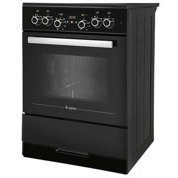 Aragaz Gefest 6560-03 0057 Black Tipul plitei: Electrică, 55 l, Tipul cuptorului: Electric photo 3