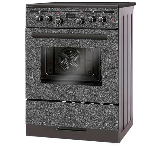 Aragaz Gefest 6560-03 0106 Black Tipul plitei: Electrică, 52 l, Tipul cuptorului: Electric photo 2