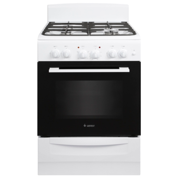 Aragaz Gefest 6102-01 0198 White Tipul plitei: Pe gaz, 55 l, Tipul cuptorului: Electric photo 1