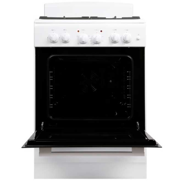 Aragaz Gefest 6102-01 0198 White Tipul plitei: Pe gaz, 55 l, Tipul cuptorului: Electric photo 2