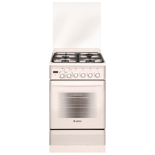 Aragaz Gefest 5302-04 0267 Cream Tipul plitei: Pe gaz, 55 l, Tipul cuptorului: Electric photo 1