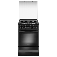 Aragaz Gefest 5302-03 0046 Black Tipul plitei: Pe gaz, 55 l, Tipul cuptorului: Electric