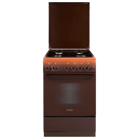 Aragaz Gefest 5102-01 0139 Brown Tipul plitei: Pe gaz, 60 l, Tipul cuptorului: Electric