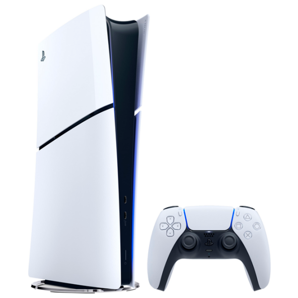 Игровая приставка Sony PlayStation 5 Slim Digital Fortnite Cobalt Star Bundle Белый SSD 1 ТБ, RAM 16 ГБ photo 2