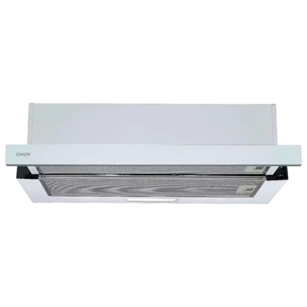 Hotă Candy CBT60RWG White 60 cm, Recirculare, 650 m³/h photo 1