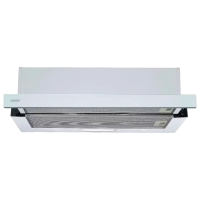 Hotă Candy CBT60RWG White 60 cm, Recirculare, 650 m³/h