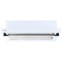 Hotă Candy CBT625/2W/1 White 60 cm, Recirculare, 332 m³/h