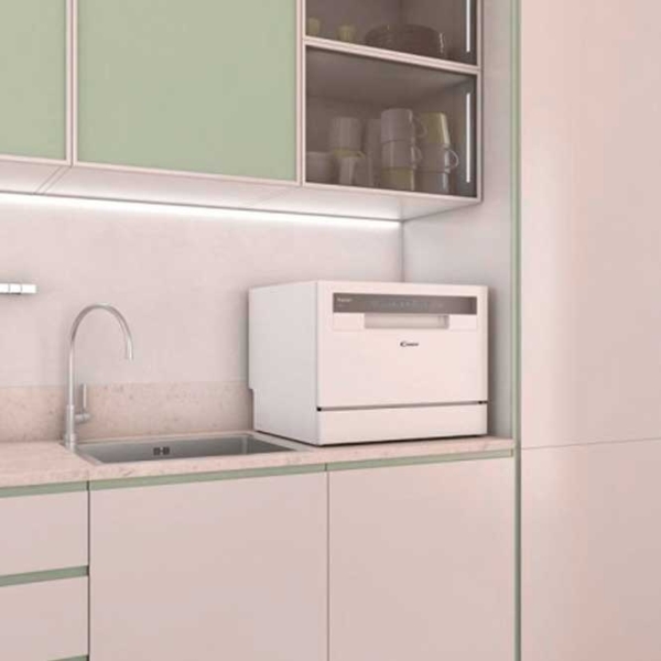 Посудомоечная машина Candy CP 6E51LW Белый 6 комплектов, E photo 5