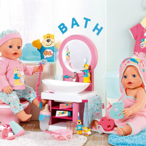 Мебель для кукол Zapf Baby Born Bath Toothcare Spa раковина 831953  3+ photo 5