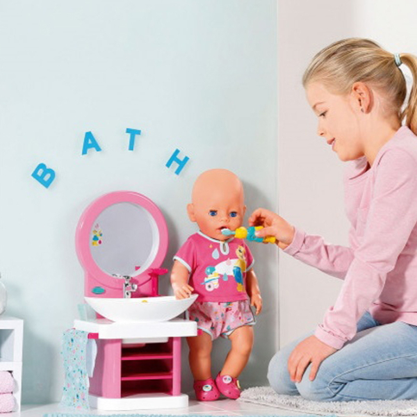 Мебель для кукол Zapf Baby Born Bath Toothcare Spa раковина 831953  3+ photo 7