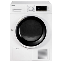 Mașină de uscat rufe Vivax CDR-0816B White 8 kg, B