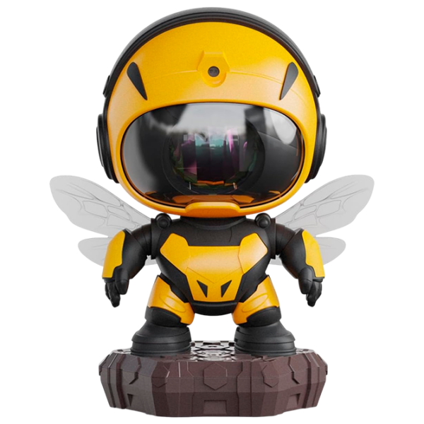 Проектор звезд Starry Sky Transformers Bee Colorful Star Желтый Универсальный, 3+ photo 1