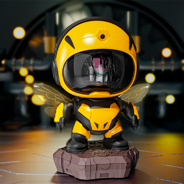 Проектор звезд Starry Sky Transformers Bee Colorful Star Желтый Универсальный, 3+ photo 3