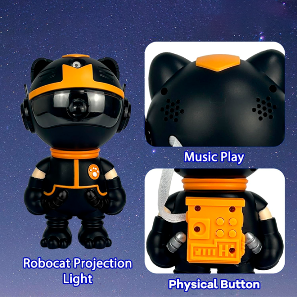 Проектор звезд Starry Sky Cat S100 Черный Универсальный, 3+ photo 4