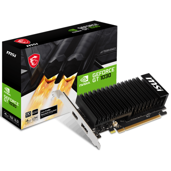 Видеокарта MSI GeForce GT 1030 4GHD4 LP OC 4 ГБ PCI Express x16 3.0 photo 5