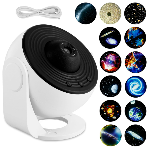 Проектор звезд Starry Sky Planetarium Galaxy Night Light 13 in 1 Белый Универсальный, 3+ photo 7