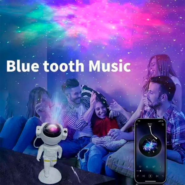 Проектор звезд Starry Sky Moon Landing XD-50 Белый Универсальный, 3+ photo 6