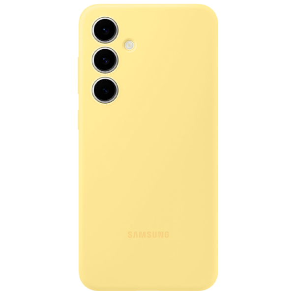 Husă pentru smartphone Samsung Galaxy S24 FE (EF-PS721) Yellow Samsung, TPU, Back photo 1