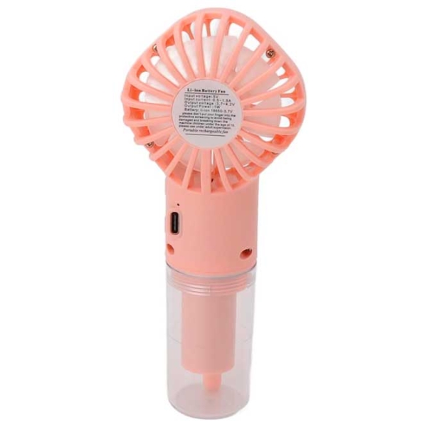 Ventilator HygroWave Hand Held Spray Fan Pink , Mecanic, Numărul de viteze: 4 photo 5
