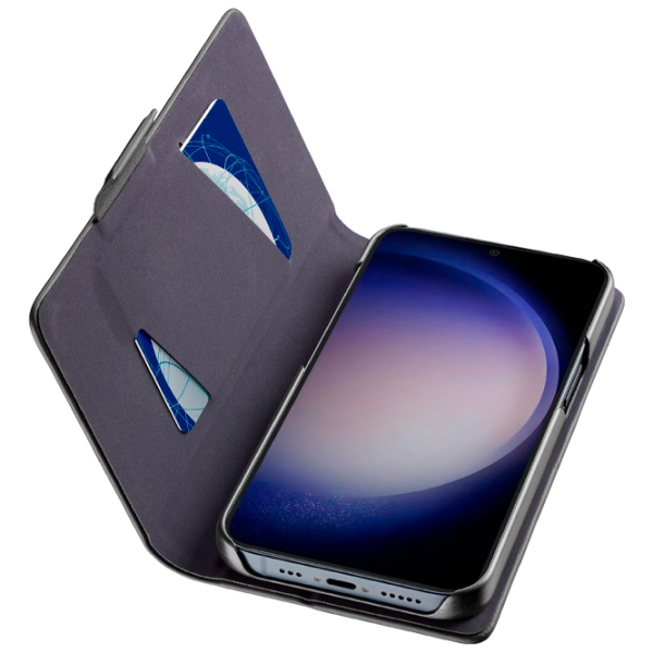 Чехол для смартфона Samsung Galaxy S24 FE (BOOK3GALS24FEK) Черный Cellularline, Кожа, Чехол книжка photo 2