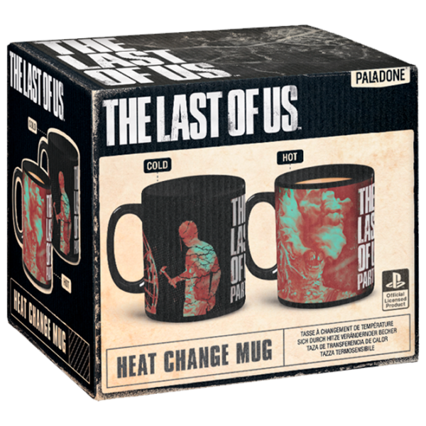 Cană Paladone The Last of Us XL Heat Change Mug Black 550 ml photo 1