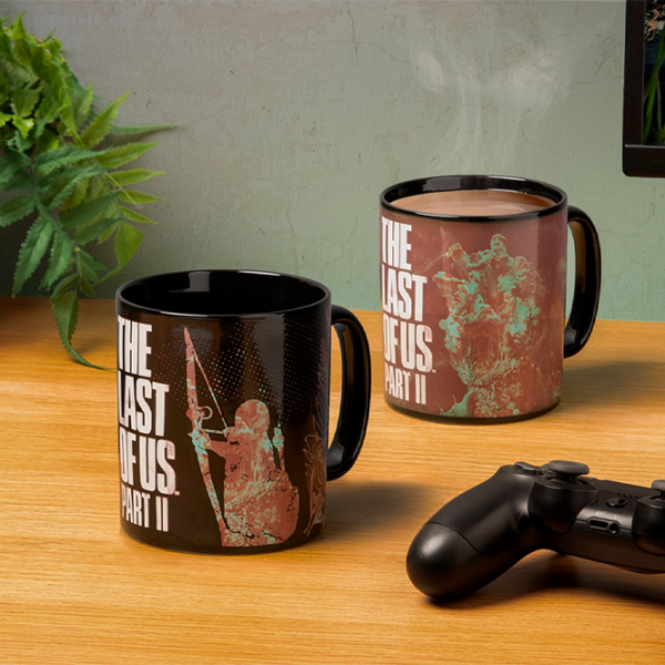 Cană Paladone The Last of Us XL Heat Change Mug Black 550 ml photo 4