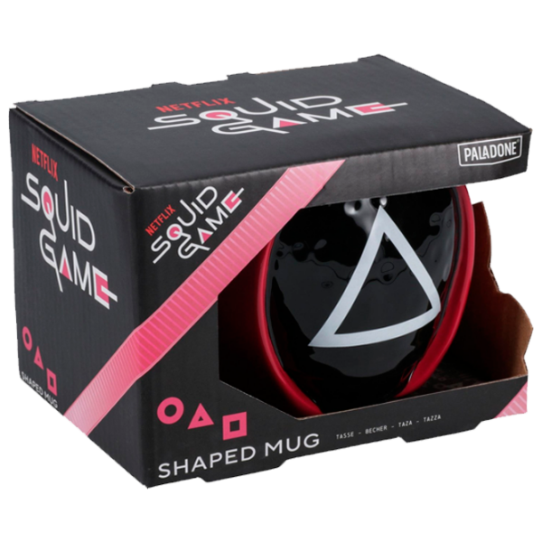 Cană Paladone Squid Game Shaped Mug Red 500 ml photo 1