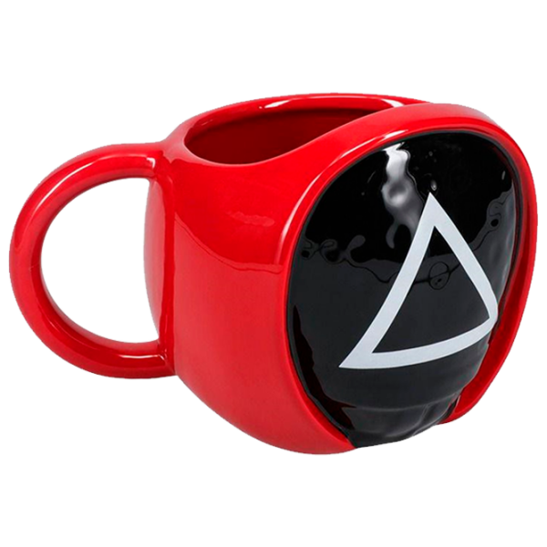 Cană Paladone Squid Game Shaped Mug Red 500 ml photo 2