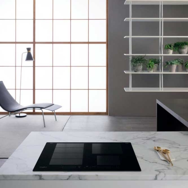 Индукционная варочная панель Whirlpool WF S0160 NE Черный Стеклокерамика, 7200 Вт photo 6
