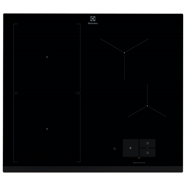 Plită încorporabilă cu inducție Electrolux EIS67483 Black Vitroceramică, 7350 W photo 1