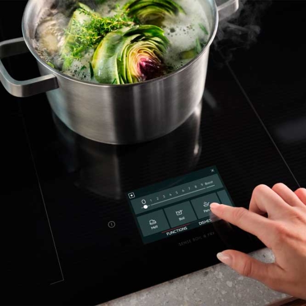 Plită încorporabilă cu inducție Electrolux EIS67483 Black Vitroceramică, 7350 W photo 3