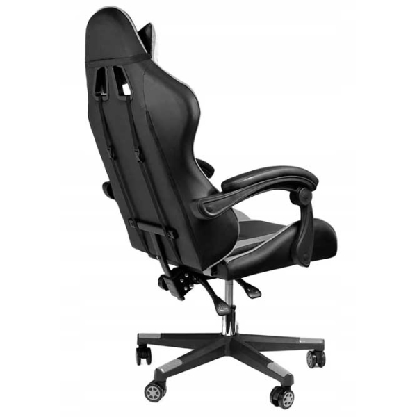 Scaun Gaming Jumi Aragon CM-439924 Gray White  photo 3