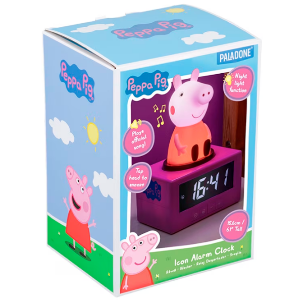 Deșteptător Paladone Icon Alarm Clock PP12729PP Pink Peppa Pig photo 3