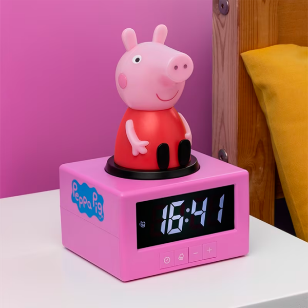 Deșteptător Paladone Icon Alarm Clock PP12729PP Pink Peppa Pig photo 5