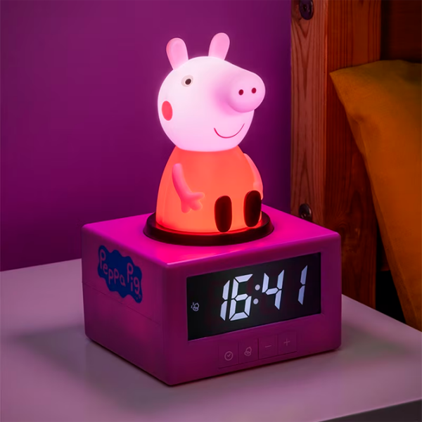 Deșteptător Paladone Icon Alarm Clock PP12729PP Pink Peppa Pig photo 6