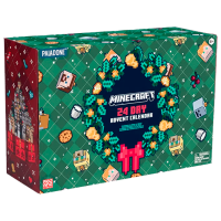 Calendar Paladone 24 Boxes Advent PP13846MCF Green Minecraft