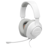 Căști JBL Quantum 100M2 White Cu fir / Gaming / Over the ear